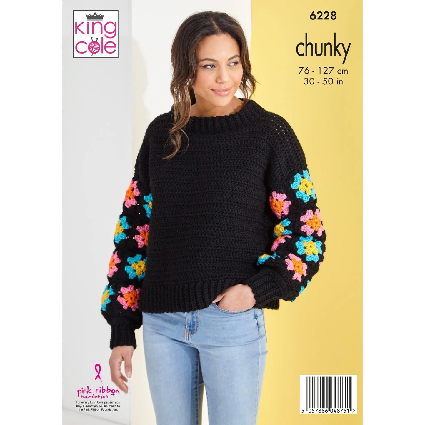 King Cole Crochet Pattern 6228 Chunky