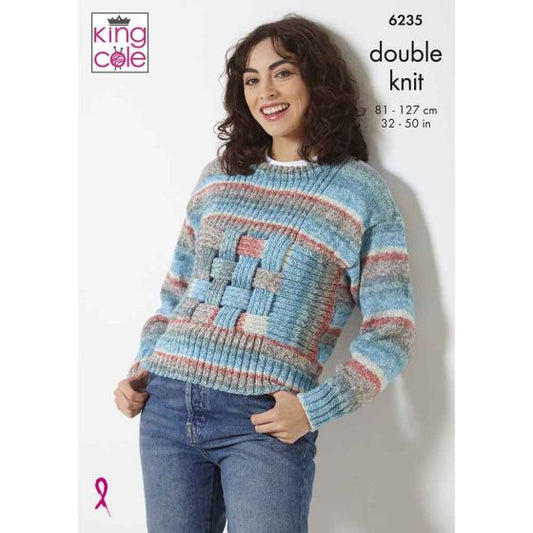 King Cole Knitting Pattern 6235