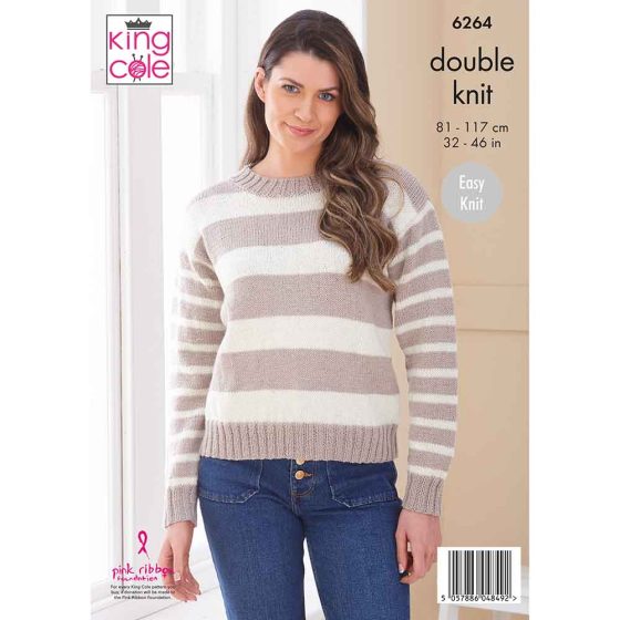 King Cole Knitting Pattern 6264