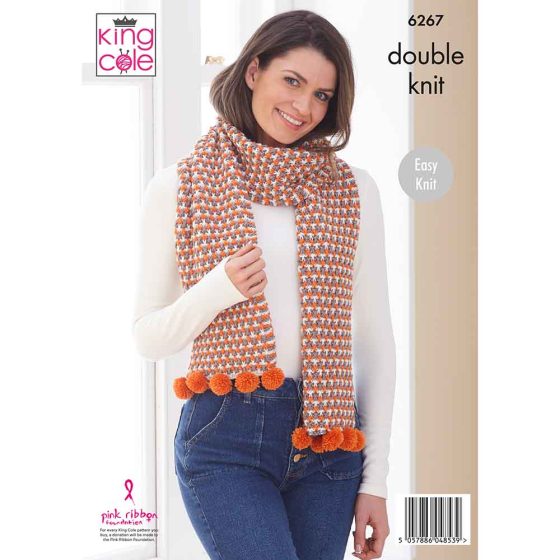 King Cole Knitting Pattern 6267