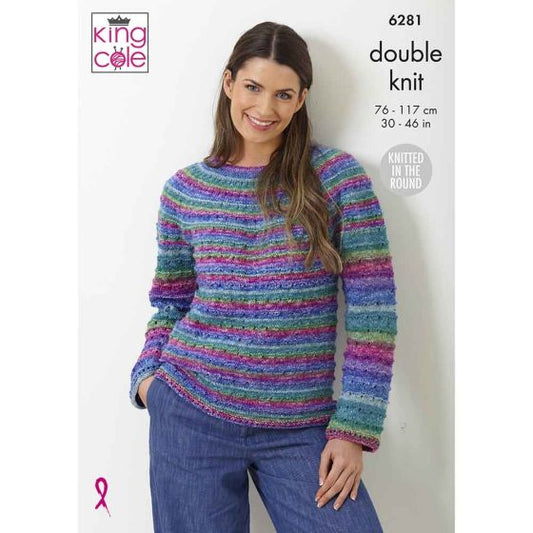 King Cole Knitting Pattern 6281