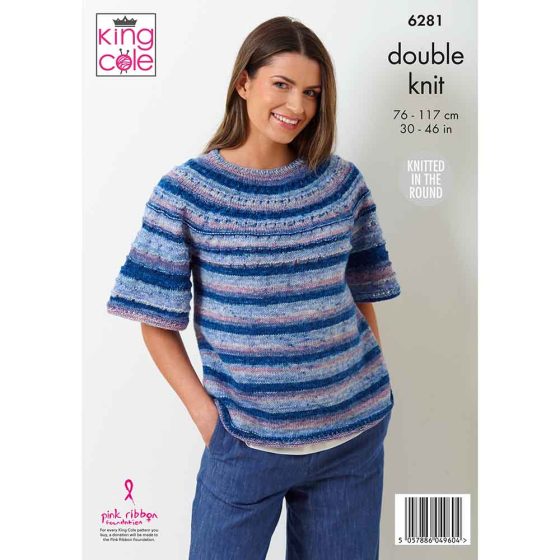 King Cole Knitting Pattern 6281