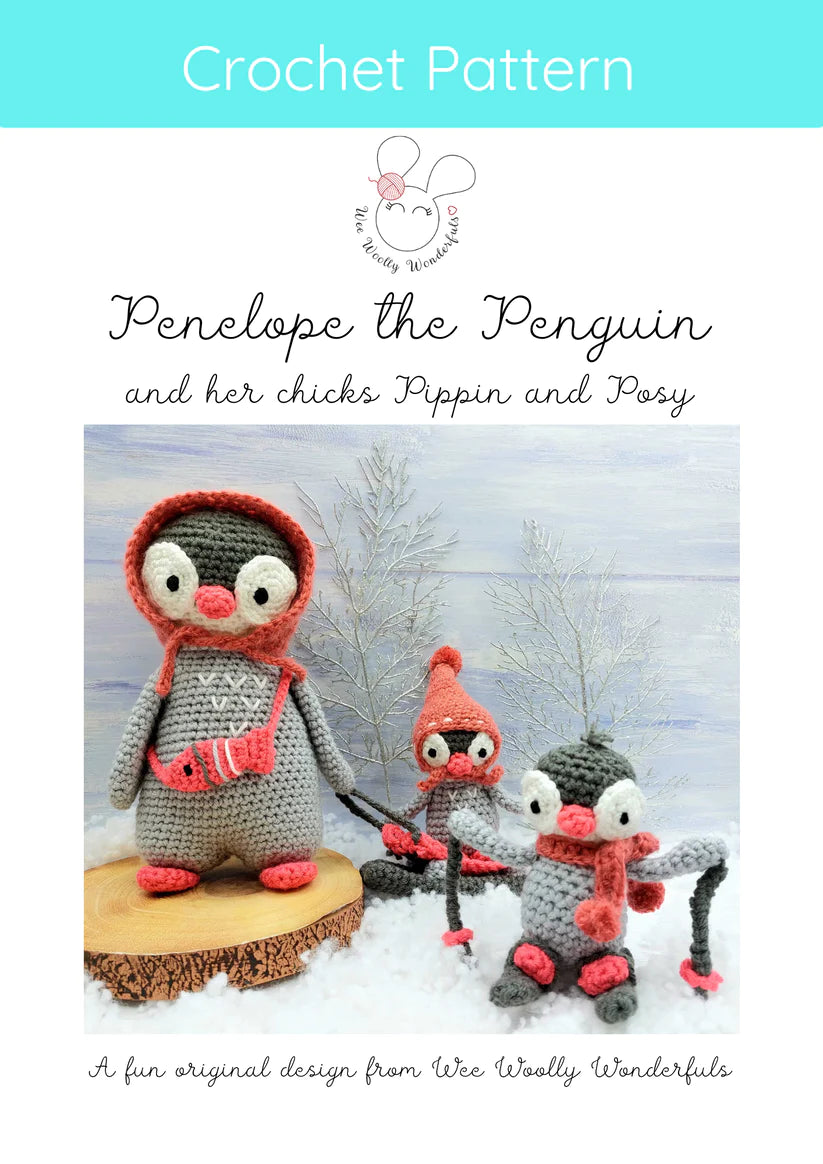 Wee Woolly Wonderfuls - Penelope The penguin