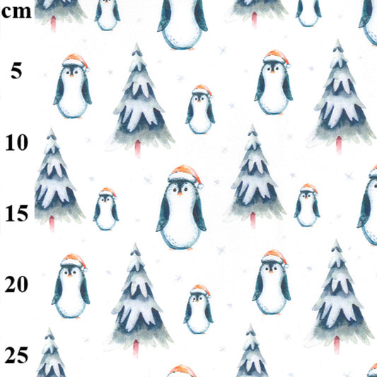 100% Cotton Christmas Penguin