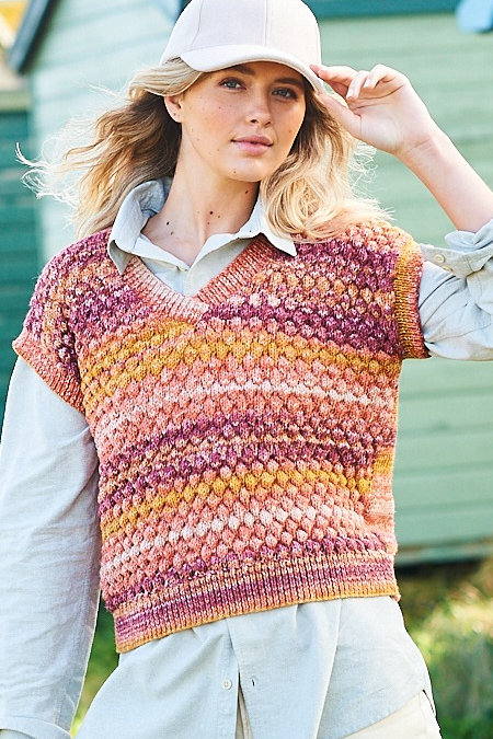 Stylecraft Knitting Pattern 10002 Tops Double knitting