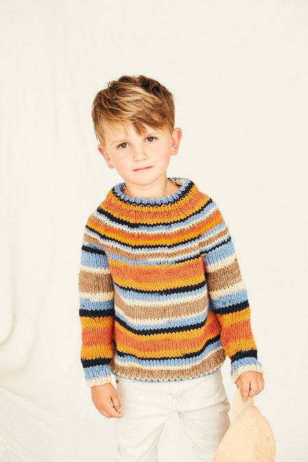 Stylecraft Knitting Pattern 10048 Chunky Childs Sweaters