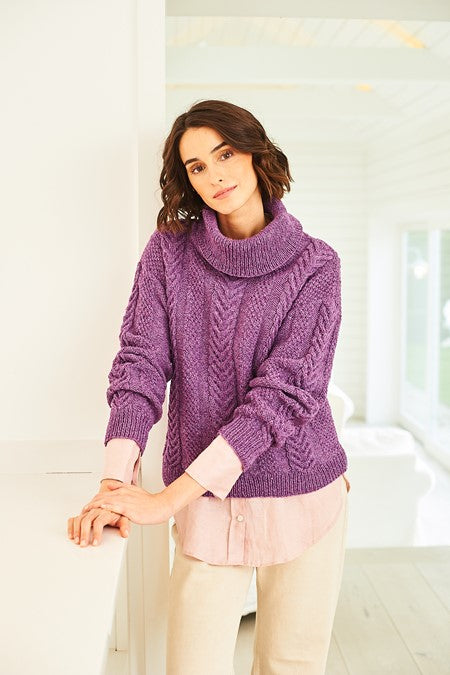 Stylecraft Knitting Pattern 10058 Double Knit Sweaters