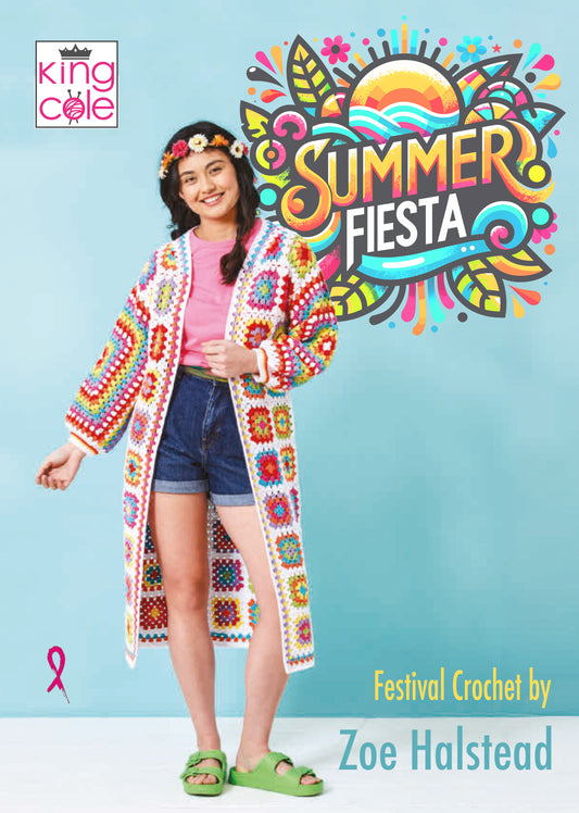 King Cole Summer Fiesta Crochet Booklet