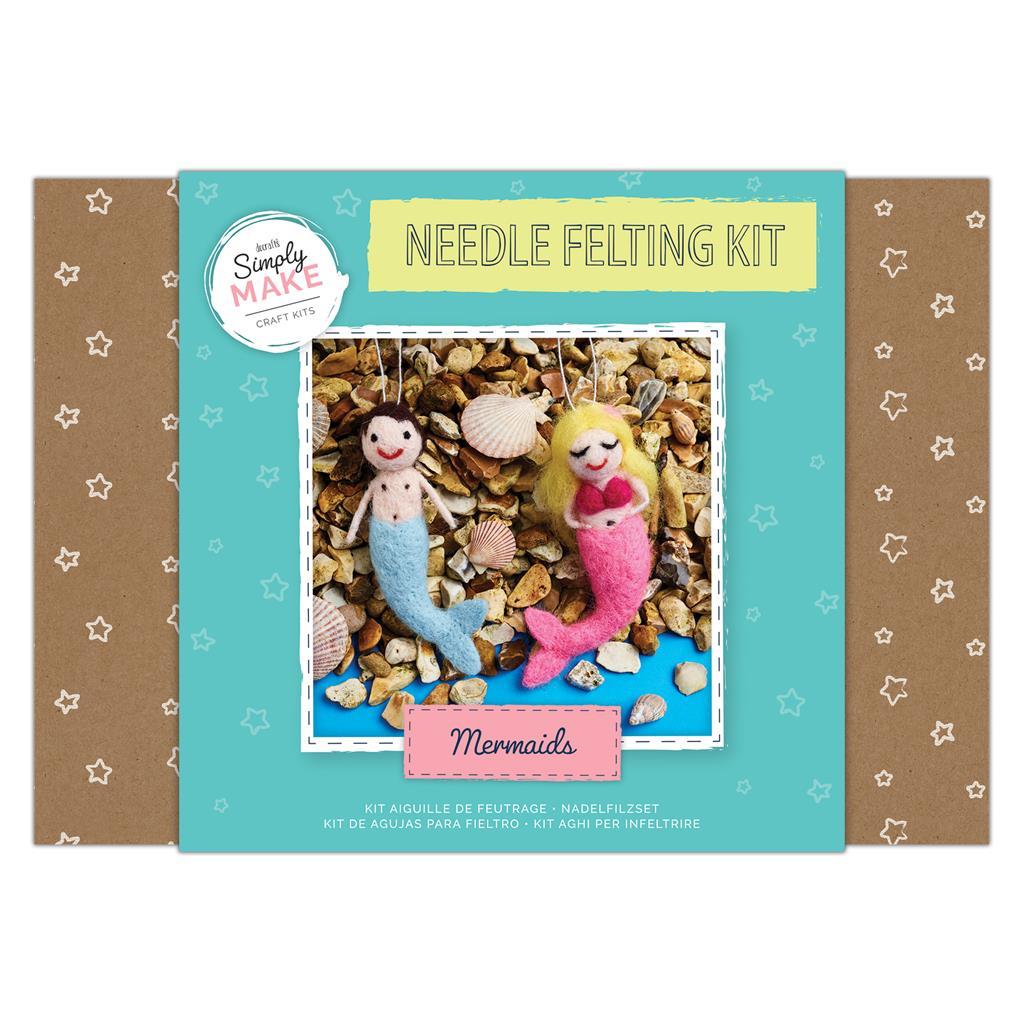 Needle Felting Kit - Mermaids