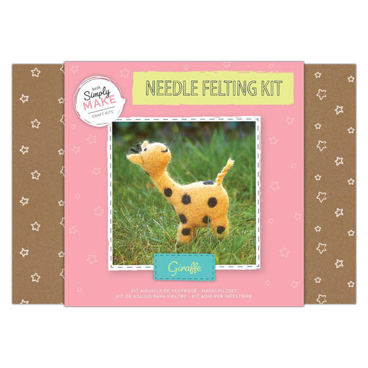 Needle Felting Kit - Giraffe