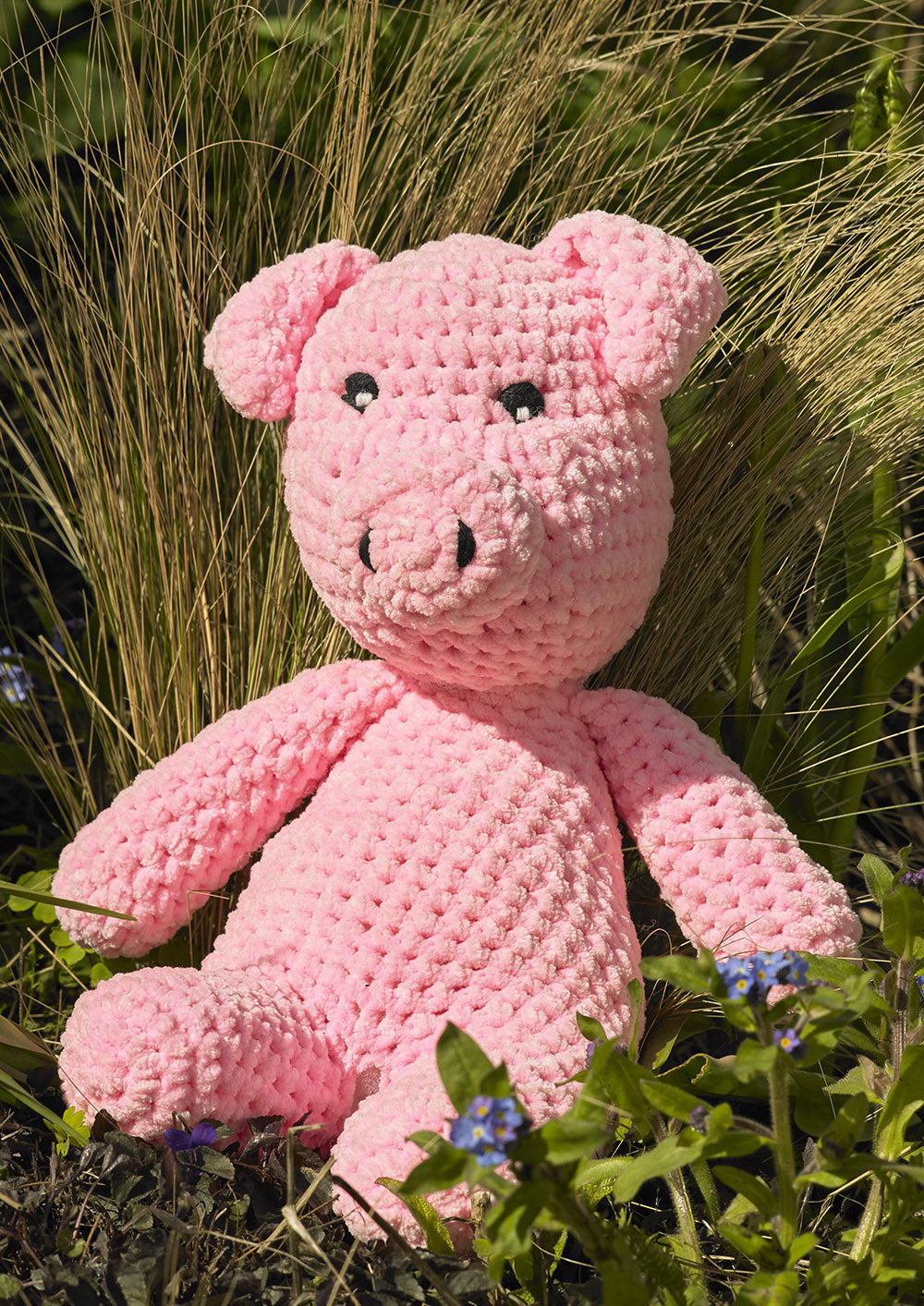 James C Brett Crochet Pattern - Pig Toy JB937