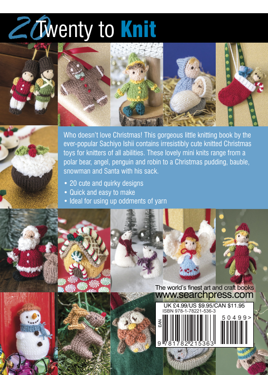 Tiny Christmas Toys To Knit - Sachiyo Ishii