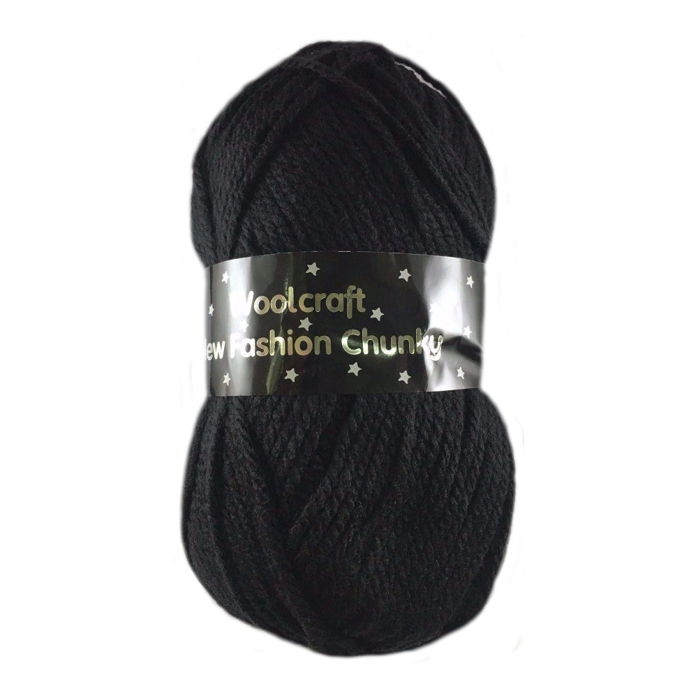 Woolcraft Fashion Chunky - Black 107