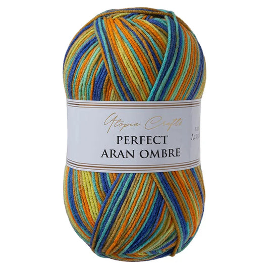 Utopia Crafts Aran Ombre 300g - Colour UCA006