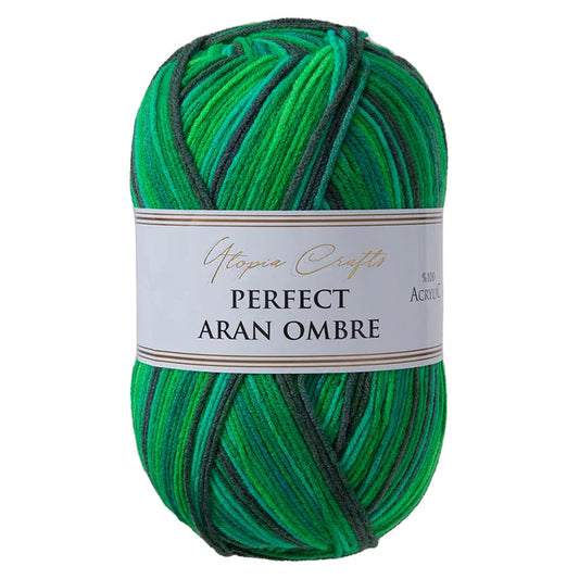 Utopia Crafts Aran Ombre 300g - Colour UCA008