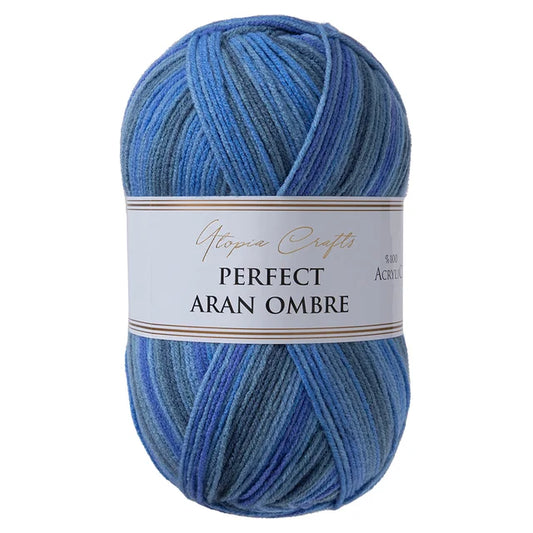 Utopia Crafts Aran Ombre 300g - Colour UCA015