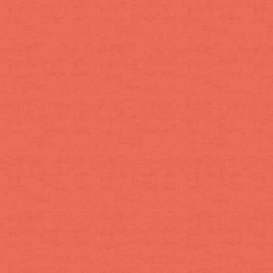 100% Cotton Linen Texture - watermelon by Makower