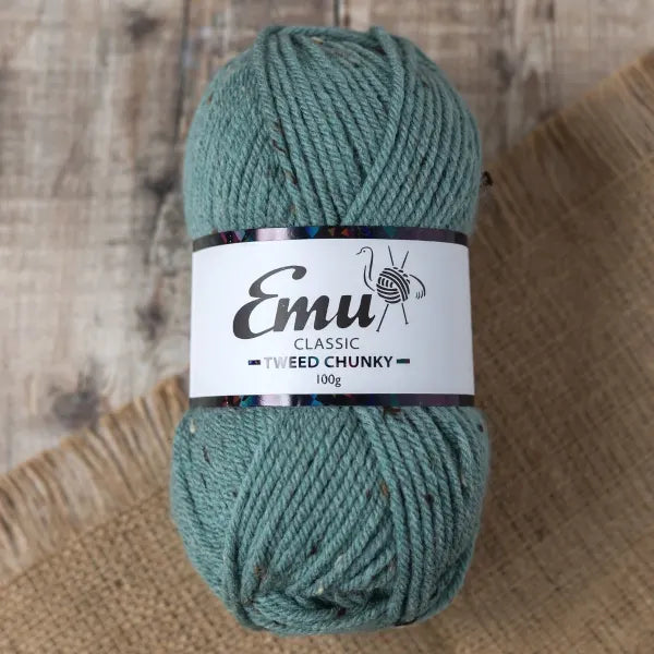 Emu Classic Tweed Chunky - Moss