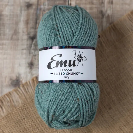 Emu Classic Tweed Chunky - Moss