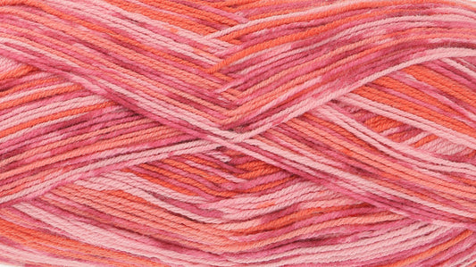 King Cole Zig Zag 4ply  Rose