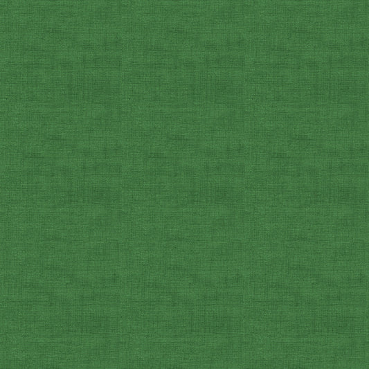 100% Cotton Linen Texture - Grass Green By Makower