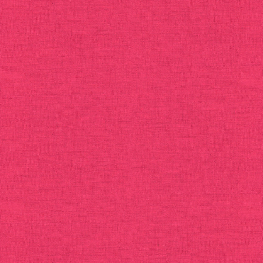 100% Cotton Linen Texture - Fuchsia By Makower