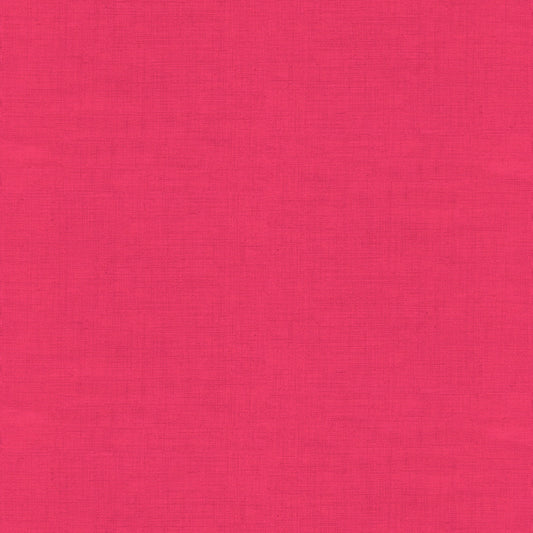 100% Cotton Linen Texture - Fuchsia By Makower