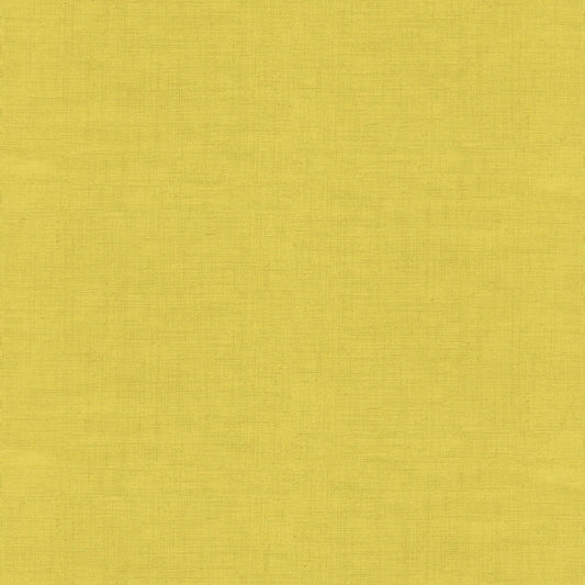 100% Cotton Linen Texture - Wheat Yellow by Makower