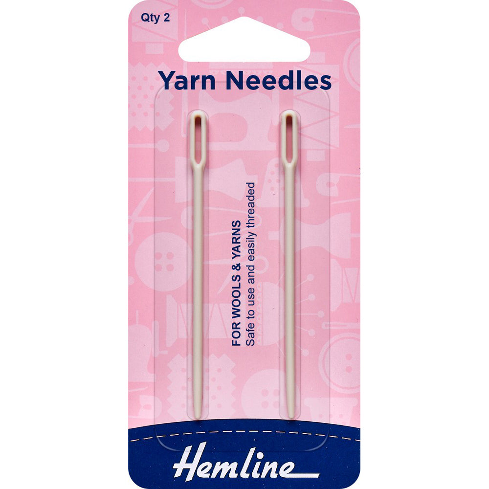 Hemline Yarn Sewing Needles 2pcs