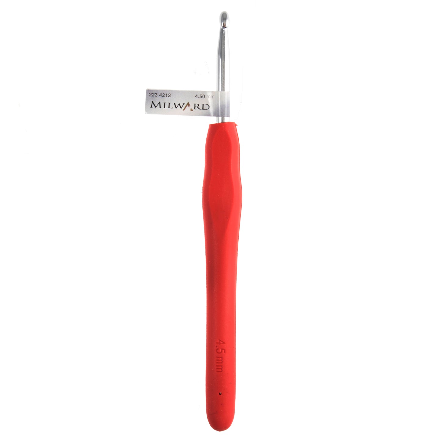 Milward Soft Grip Crochet Hook 4.5mm Red*