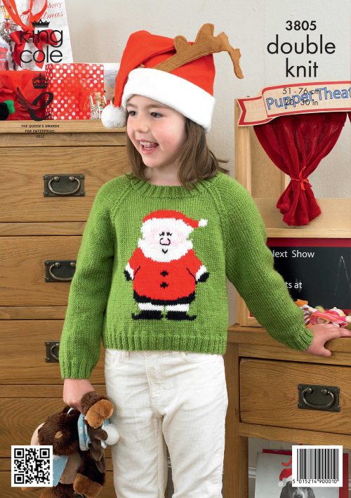 King Cole 3805 Childrens Christmas Jumper