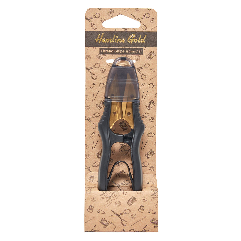 Hemline Gold Thread Snips 130mm/5"~