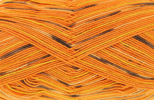 King Cole Footsie 4ply Papaya 4909