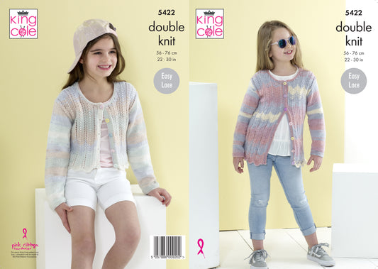 King Cole 5422 Cardigans