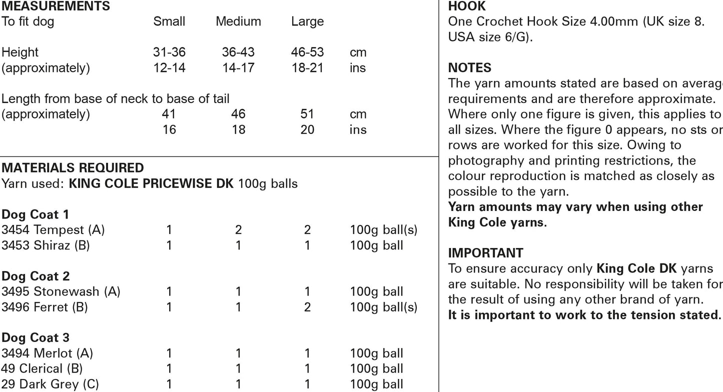 King Cole 4492 Crochet Baby Shoes and Boots