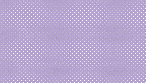 100% Cotton Spot - Lilac By Makower