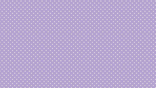 100% Cotton Spot - Lilac By Makower