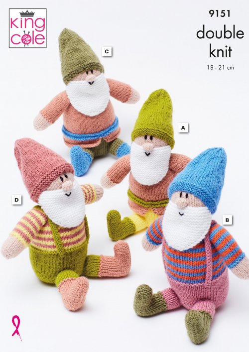 King Cole 9151 Gnome Pattern