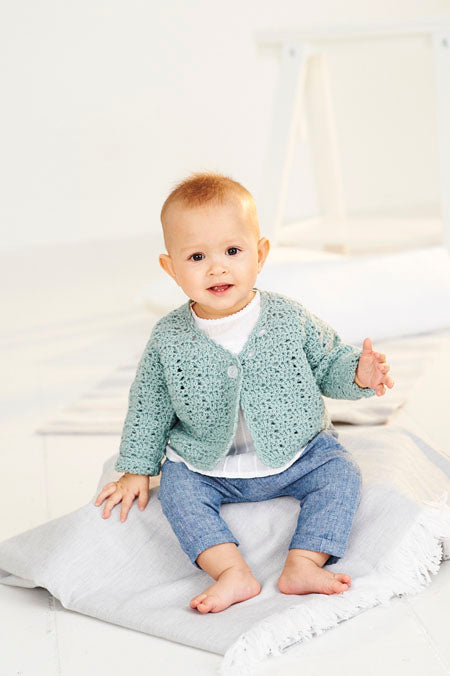 Stylecraft 9532 Lacy Cardigan