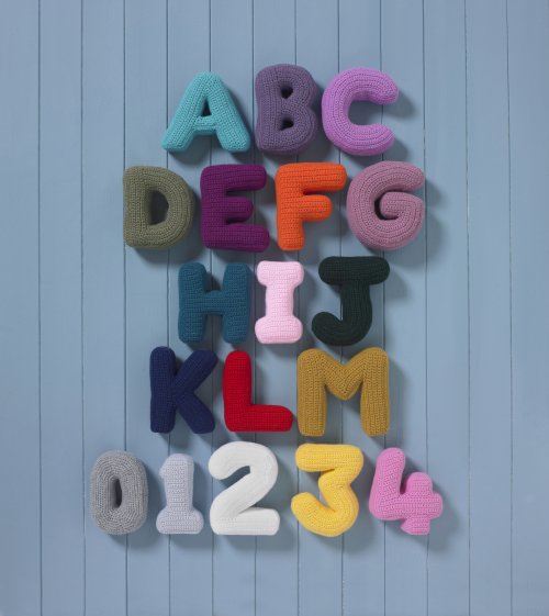 King Cole Crochet Alphabet and Numbers Book