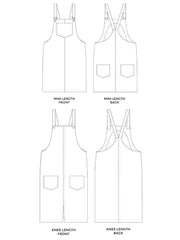 Ladies Pinafore Dress Pattern - Cleo From Tilly And The Buttons