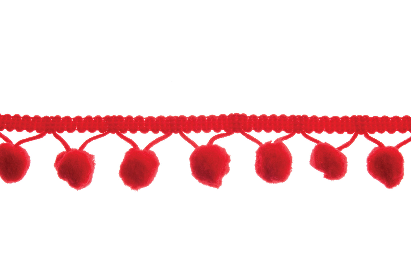 Pom pom Trim - Red