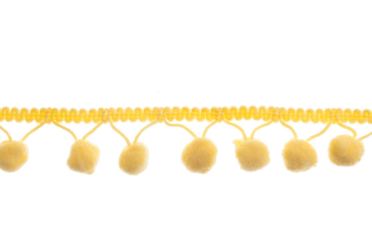 Pom pom Trim -Yellow