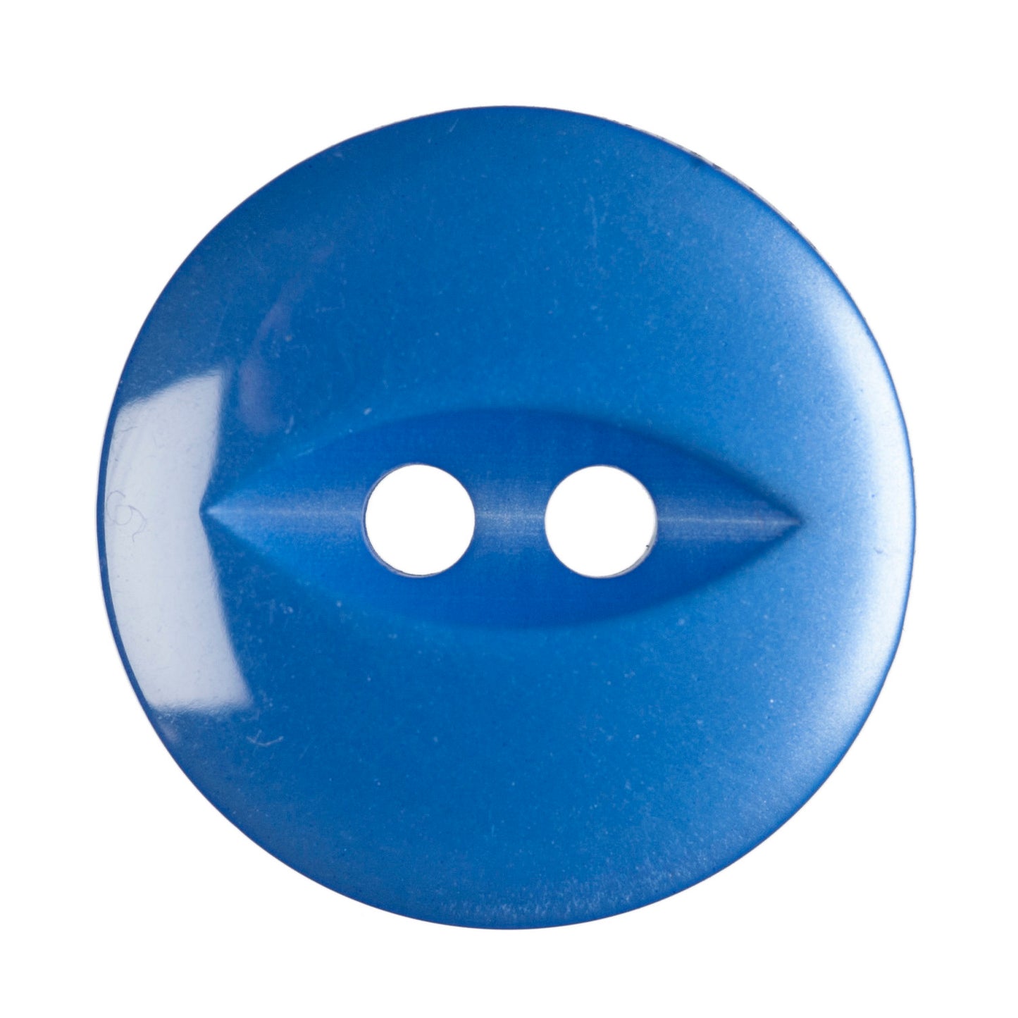Fish Eye Button - Royal Blue 16mm