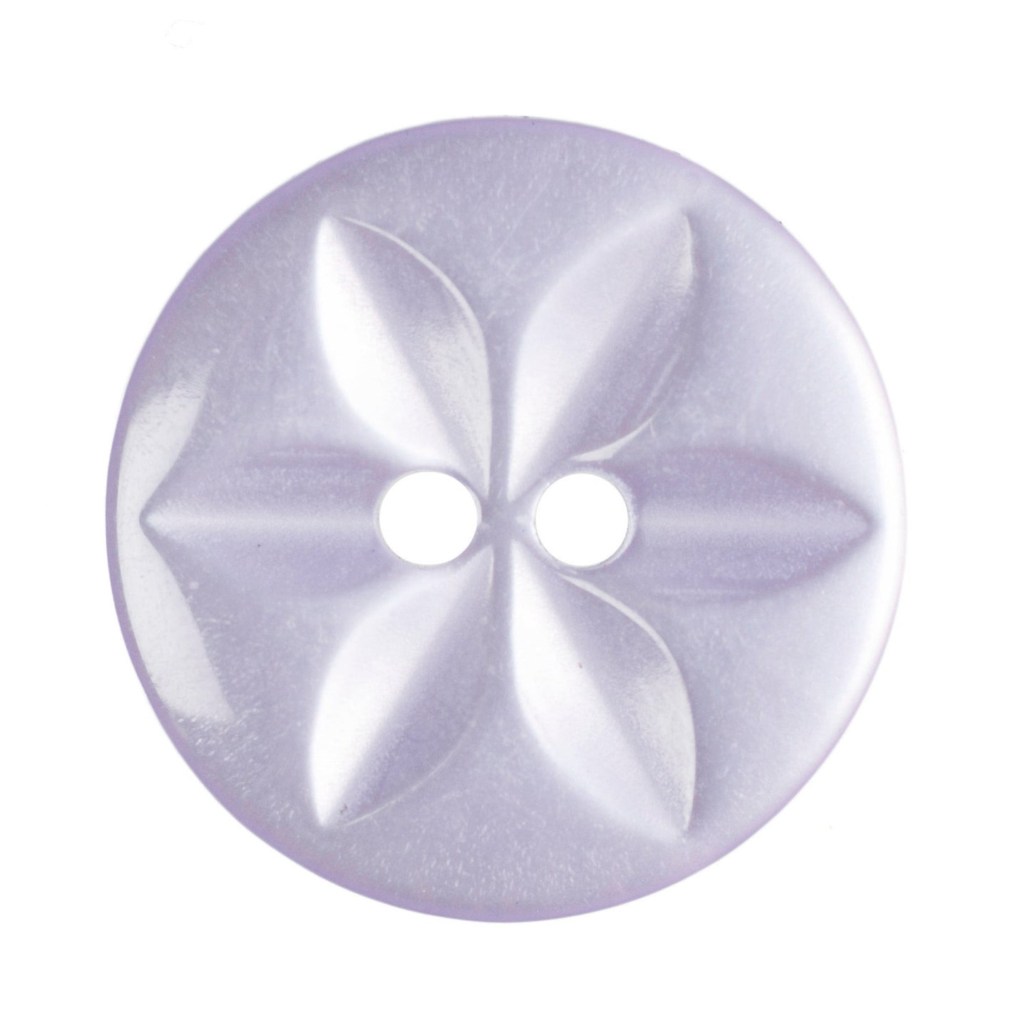 Star Buttons - Lilac 16mm