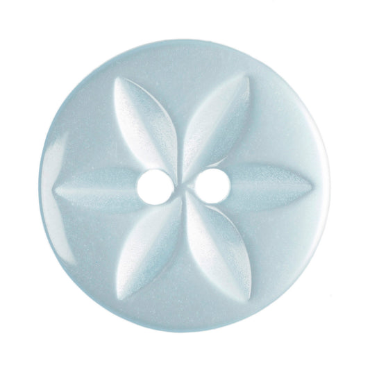 Star Buttons - Pale Blue 16mm