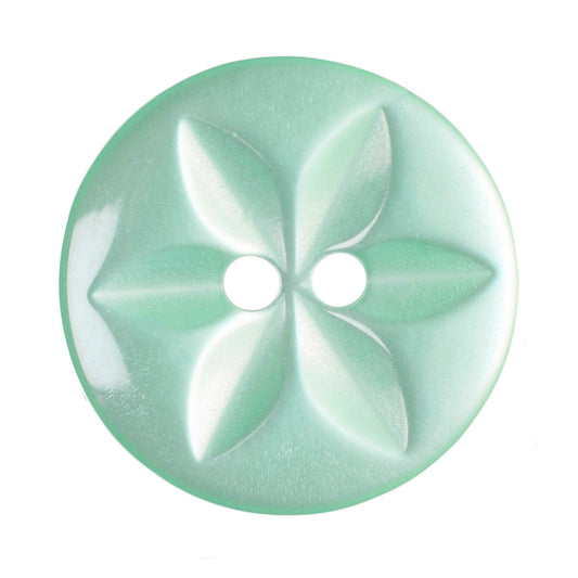 Star Buttons - Turquoise 16mm