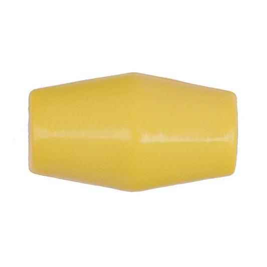 Toggle Loop Back Button - Yellow 18mm