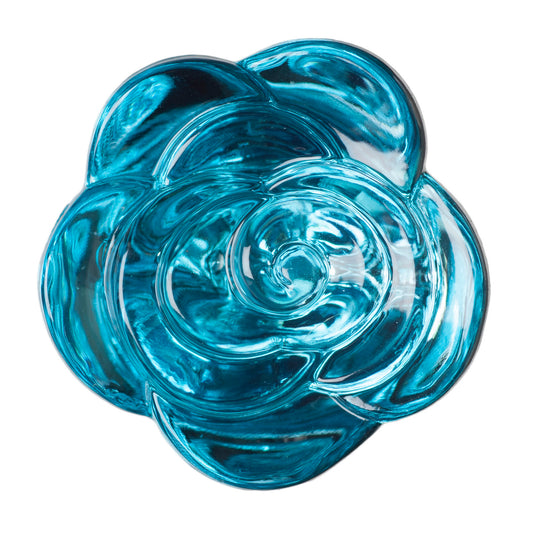 Buttons - Blue Rose - 18mm