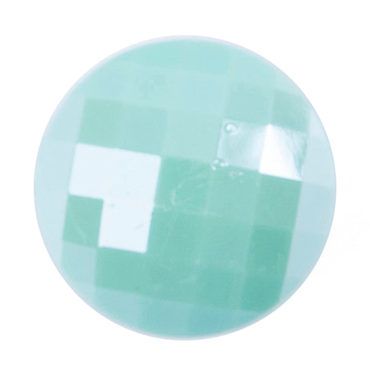 High gloss Shank Button 10mm Green